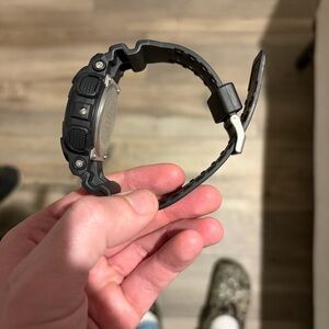 G Shock GA-100 Black Digital Sports Watch - Practically Brand New